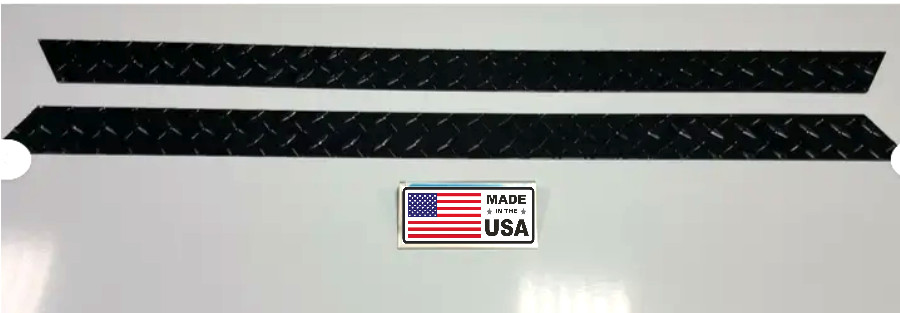 Rocker Panel for Club Car Golf Cart DS 82-Up Alumium Diamond Plate  BLACK USA