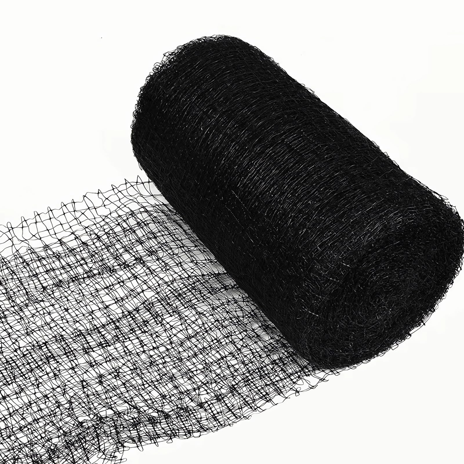Junkogo Bird Netting 7x25 FT – 3/4" Mesh Garden for 7x25FT, Black