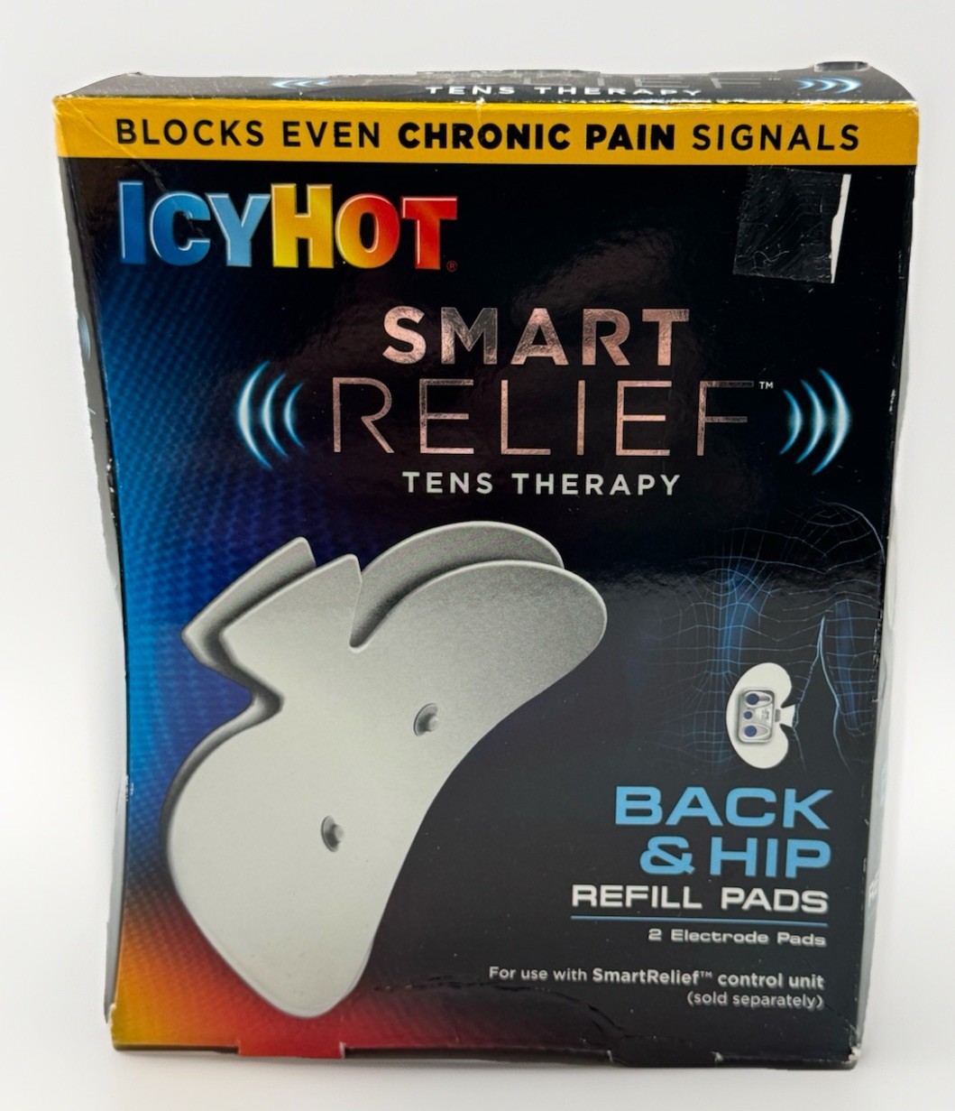 icy hot smart relief tens therapy back & hip refill pad 2 count  2019