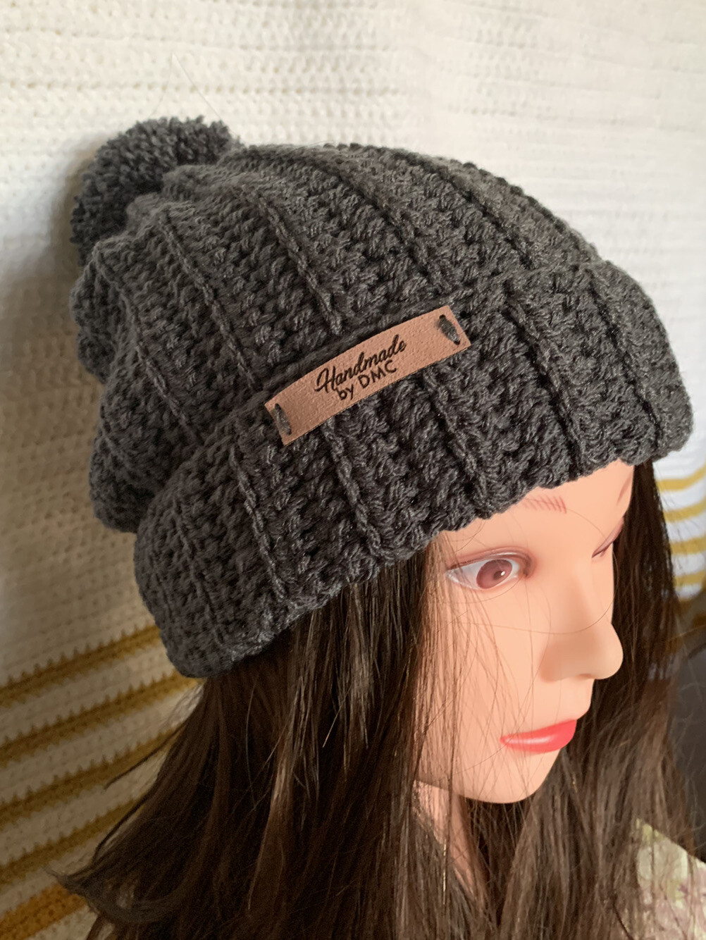 Handmade crochet beanie