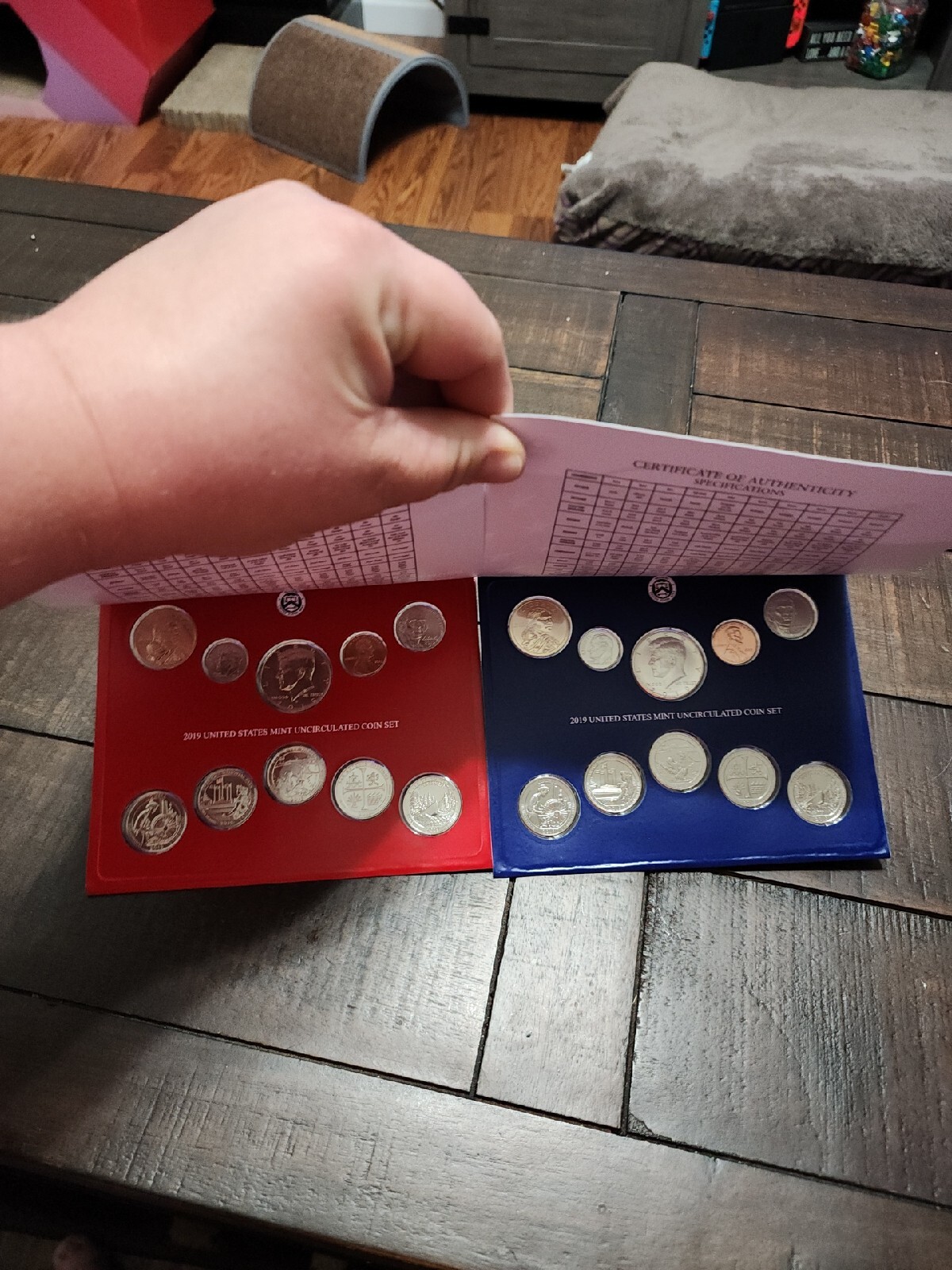 2019 Mint Set Original Plastic Uncirculated Coins Philadelphia And Denver