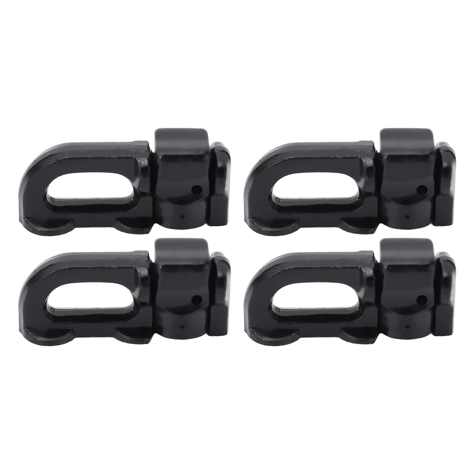 ˜4Pcs L Track Double Stud Tie Down Fitting Carbon Steel L Track Rail Double Stud
