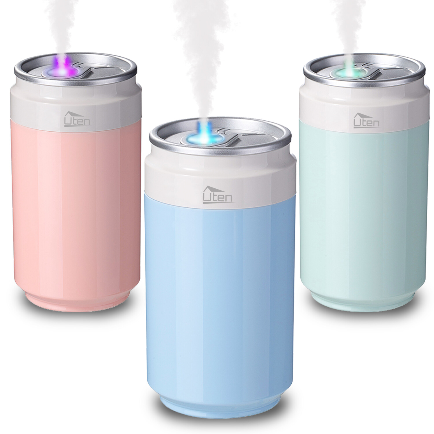 Portable LED Essential Oil Diffuser Aroma Humidifier Aromatherapy Air Purifier