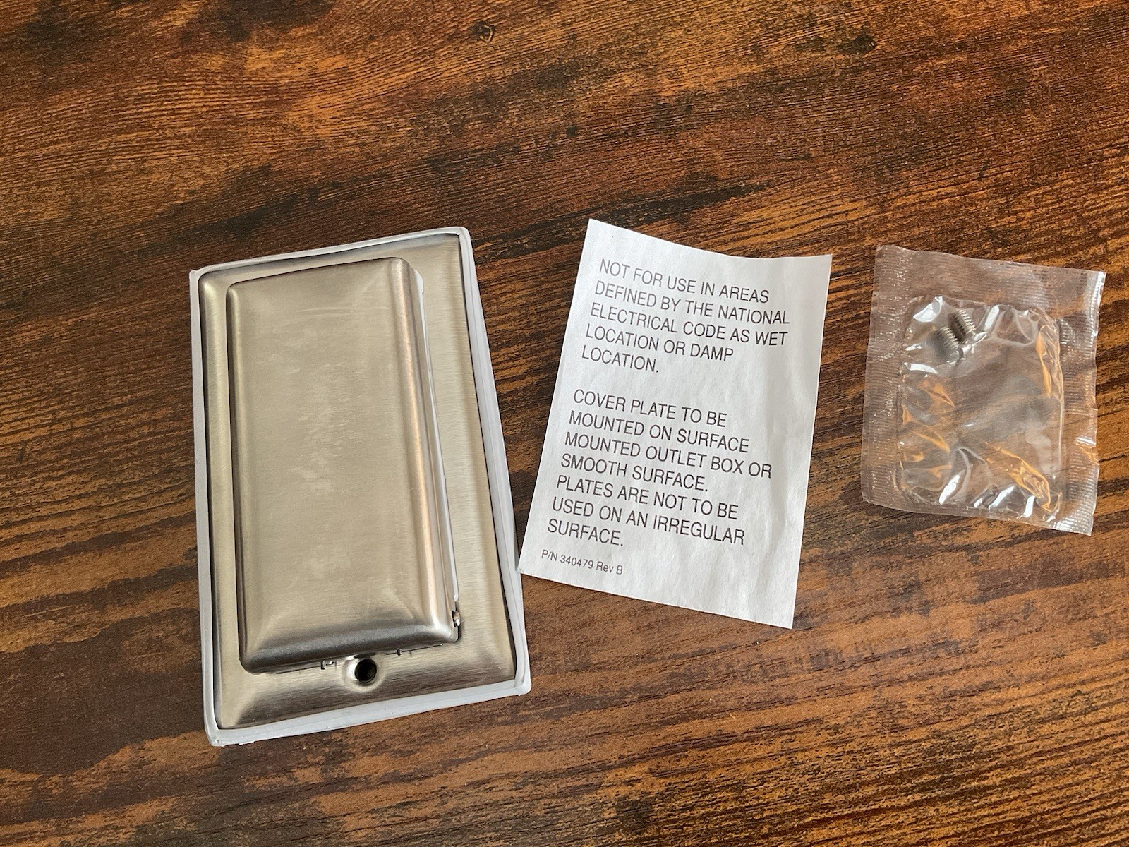 MARINCO GFCI Outlet Duplex Cover Stainless Steel Metal