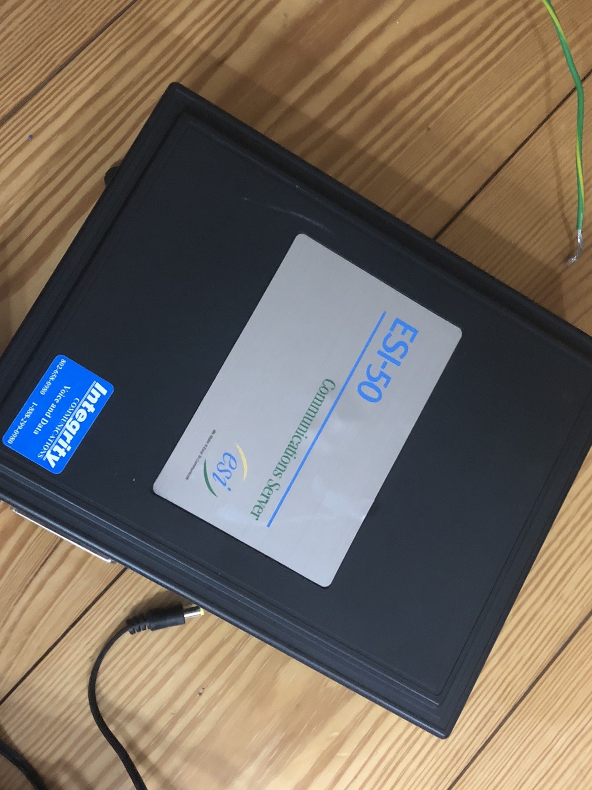 ESI 50 Communications Server Phone System With Power Cable and Cards