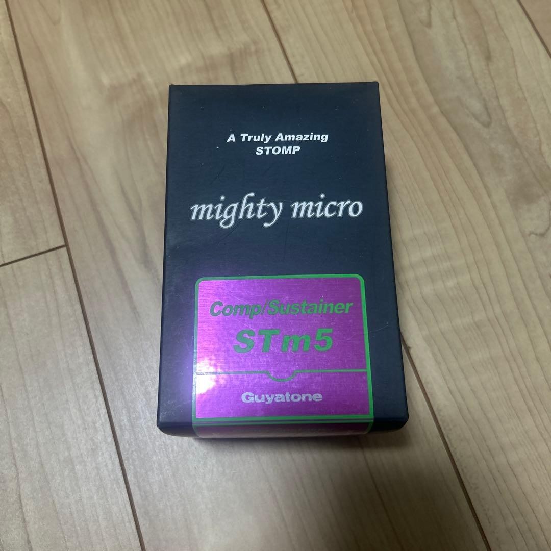 Guyatone STm5 Compressor Effects Pedal Compact Unopened бас