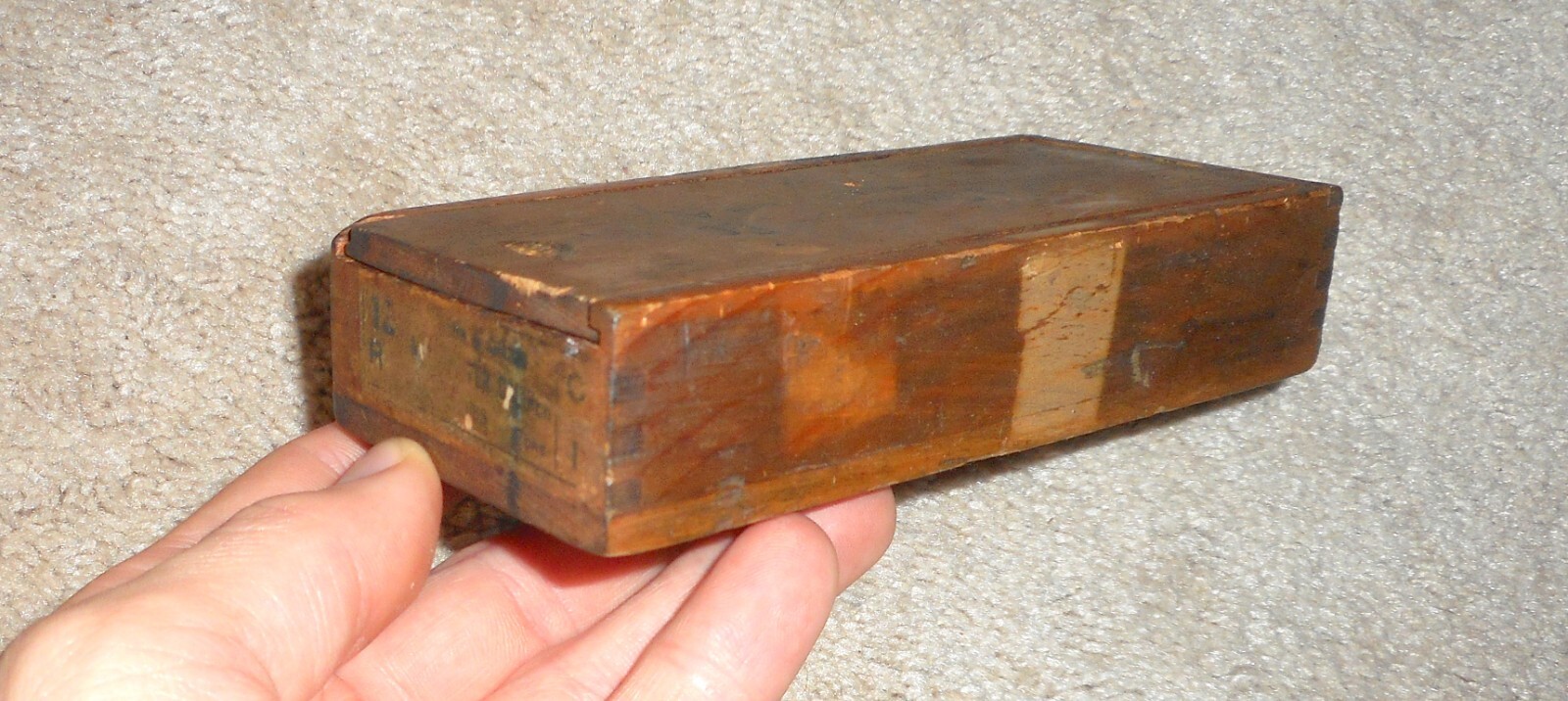 Antique Browne & Sharpe 12 Micrometer Caliper Tool w/ Case As Is