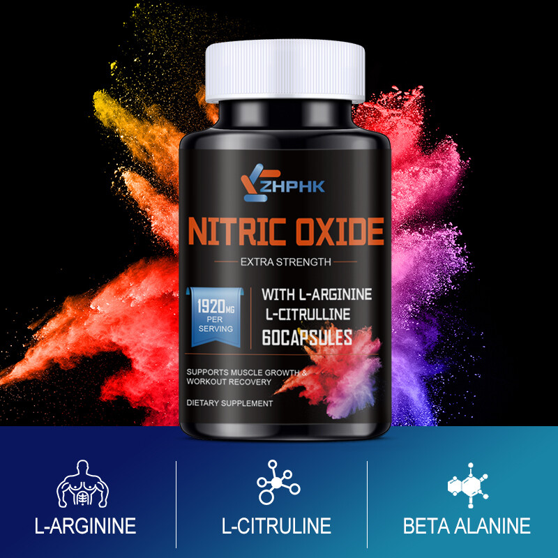 Nitric oxide hard capsules help improve brain function and enhance immunity 60pc