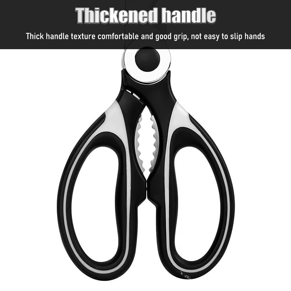 1PC Heavy Duty Poultry Shears Kitchen Scissors Meat Bone Cutting Stainless Steel
