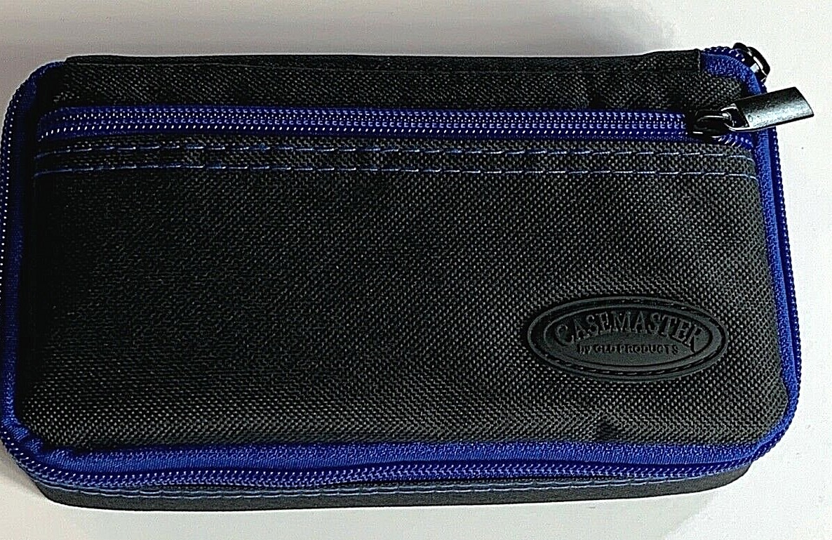 VIPER GLD PLAZMA DART CASE BLACK W/ BLUE TRIM BRAND NEW FREE SHIPPING N FLIGHTS