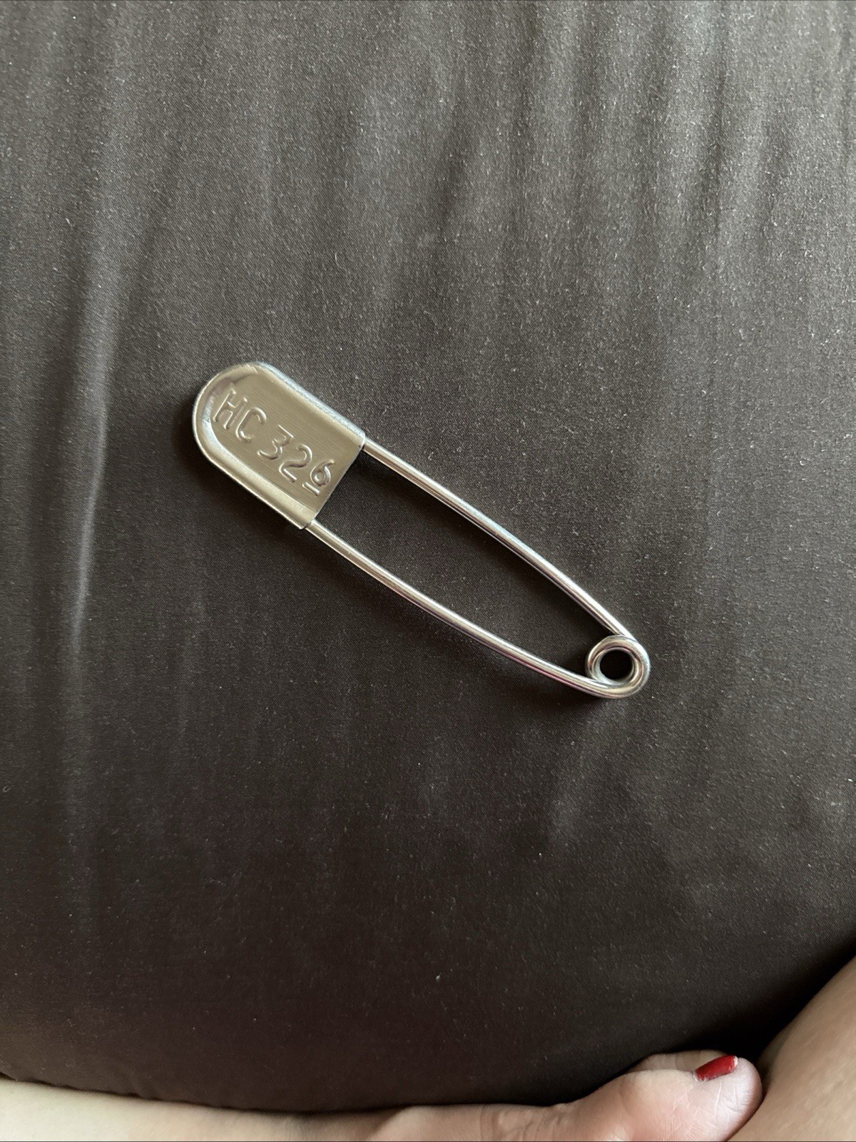 5 Inch heavy-duty safety pin, stainless steel, used for laundry Or Similar