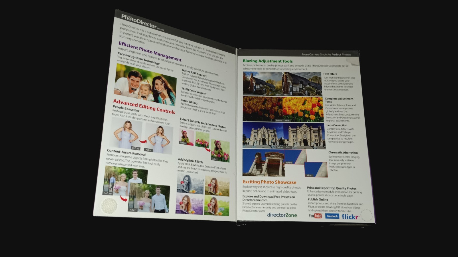Cyberlink Photo Director Version 4 Deluxe Photography Editing Sofware - Sealed