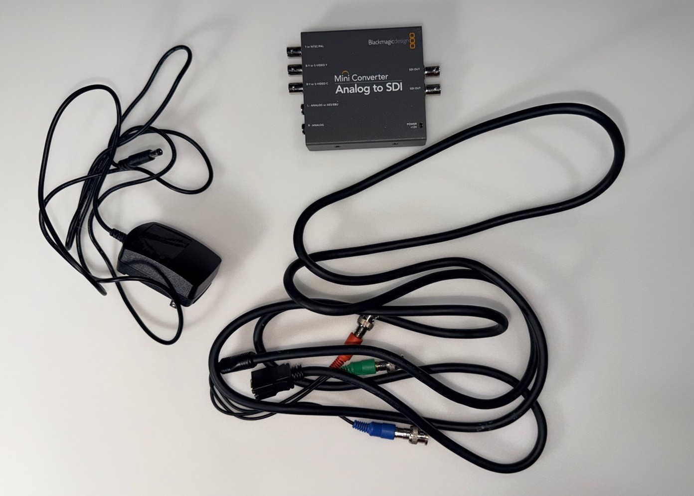 Blackmagic Design Mini Converter Analog to SDI CONVMAAS2 w/ Box