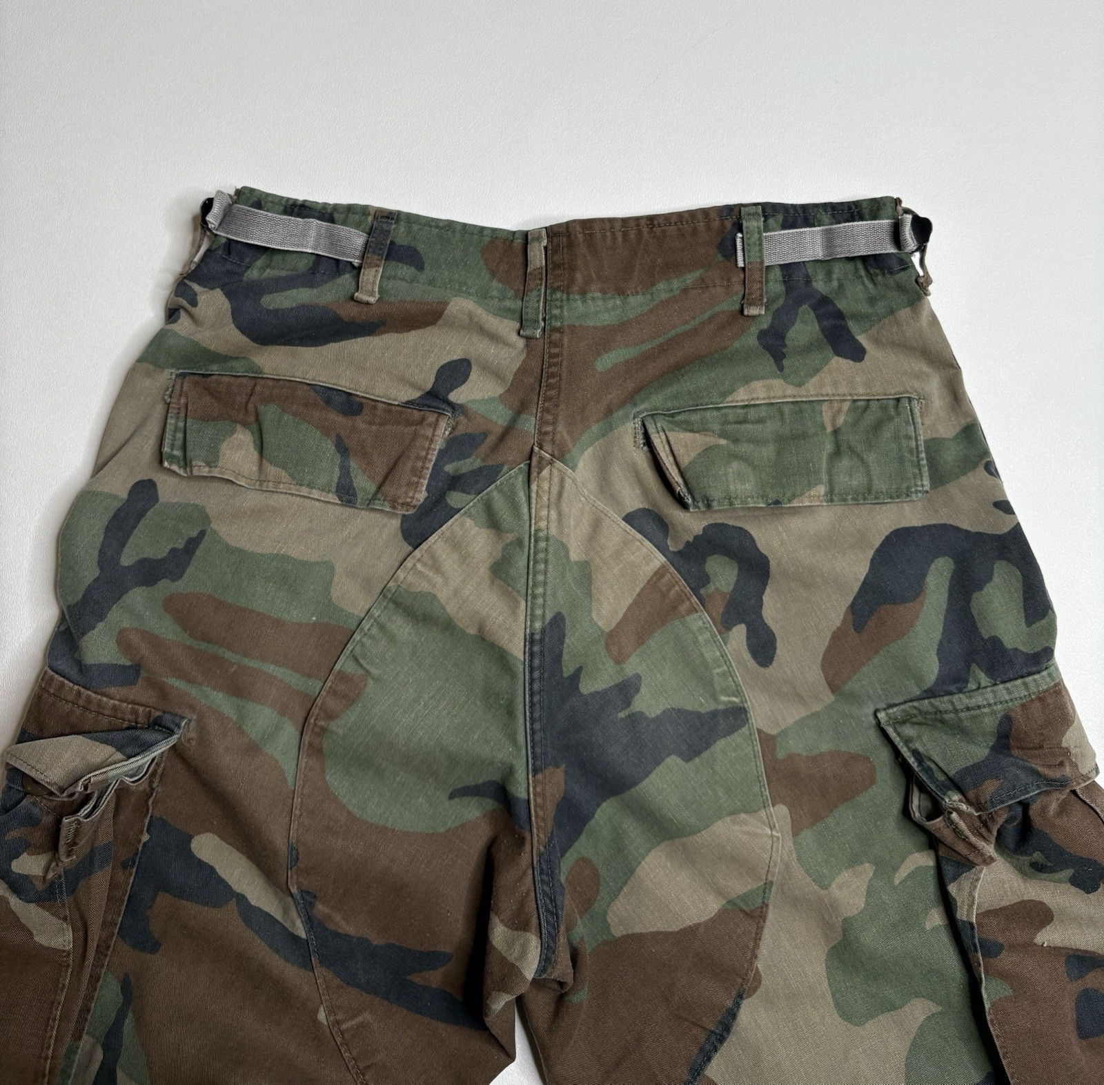 Woodland Camouflage Pattern Combat Trousers Size Small Long