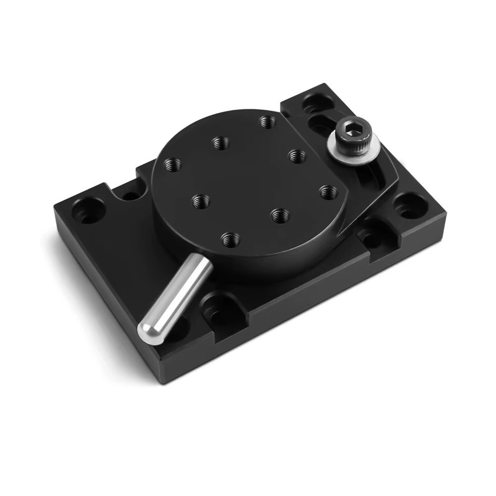 HHY01-40 Manual Rotary Positioning Stage, Aluminum Alloy Angle Adjustment Slide