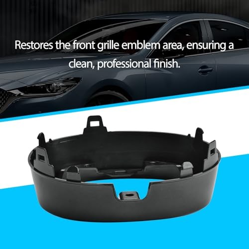 Front Grille Emblem Mount Bracket Replace GW7D-50716 Compatible with Mazda 6