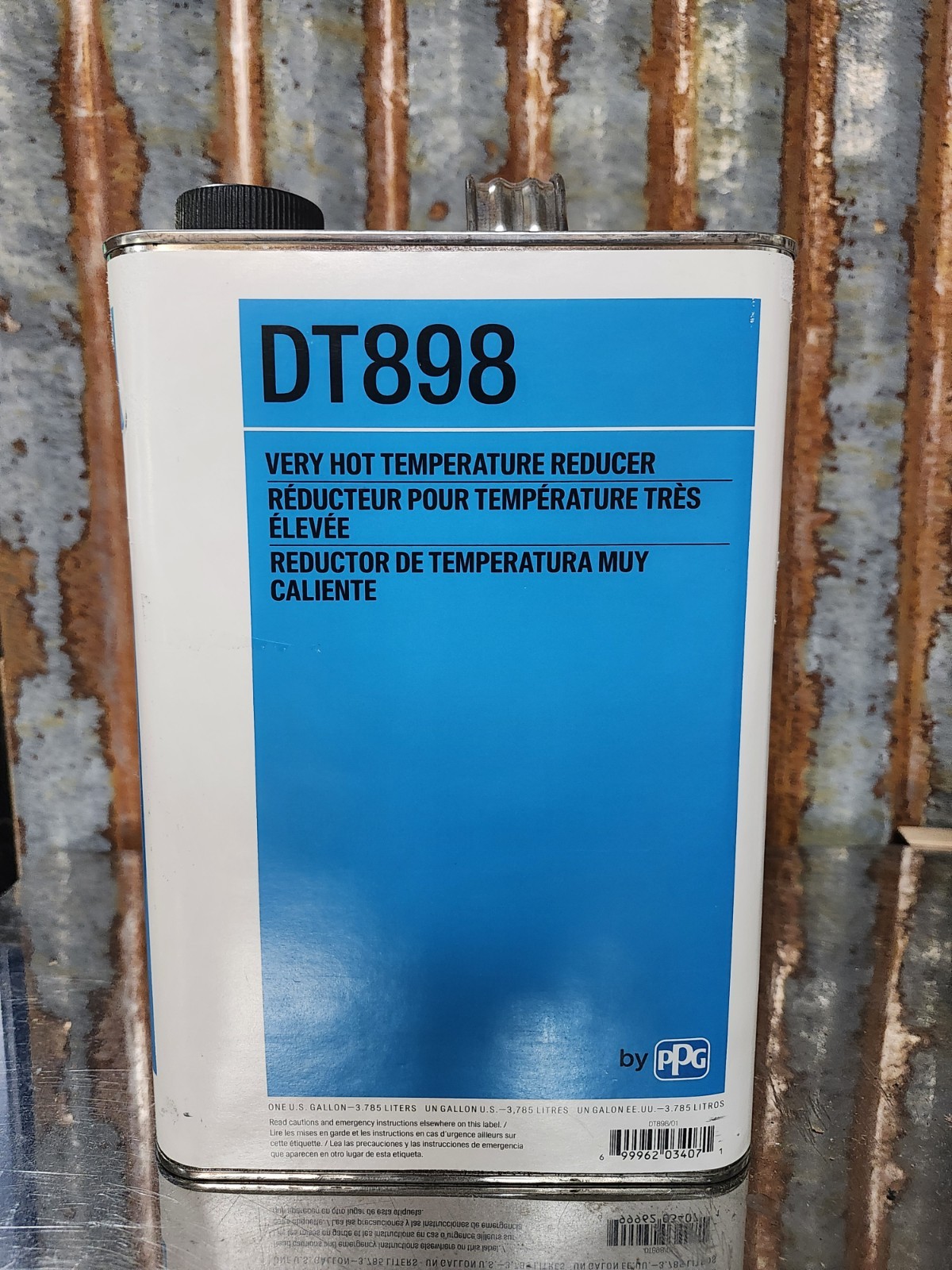 PPG Refinishing Deltron Reducer Gallon - DT898 Very Hot Temperature Reducer.