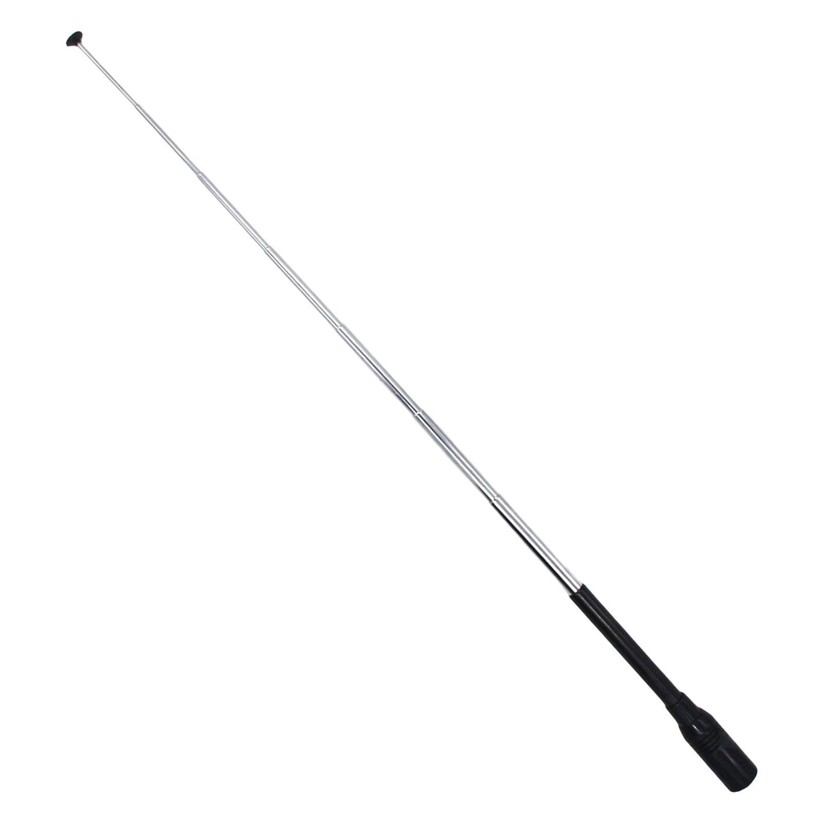 Dual Band VHF UHF Telescopic Ham Radio Antenna 11.2cm-42cm Extendable SMA Female