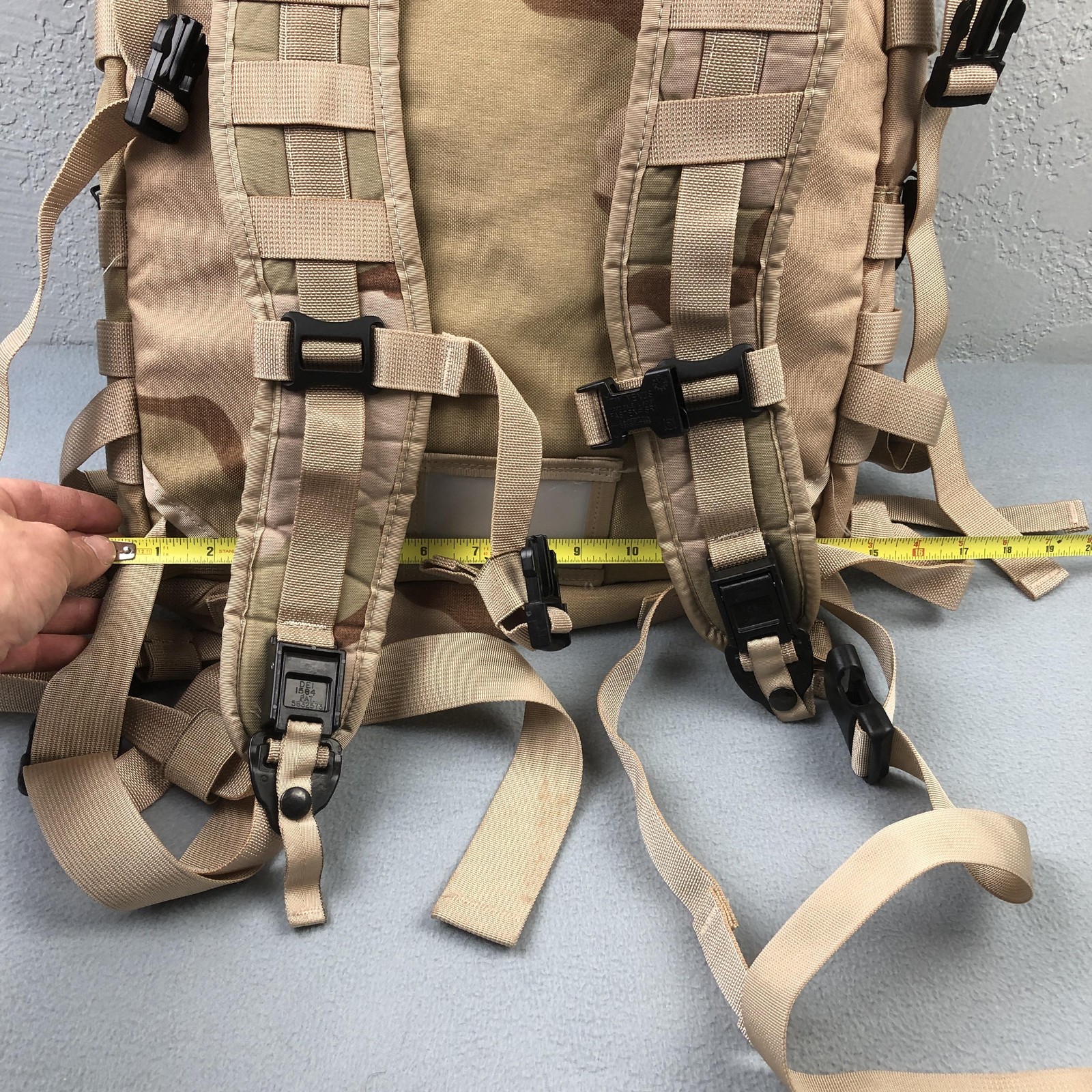 Army Backpack MOLLE II 3 Day Assault Pack Desert Camo Specialty Defense Systems