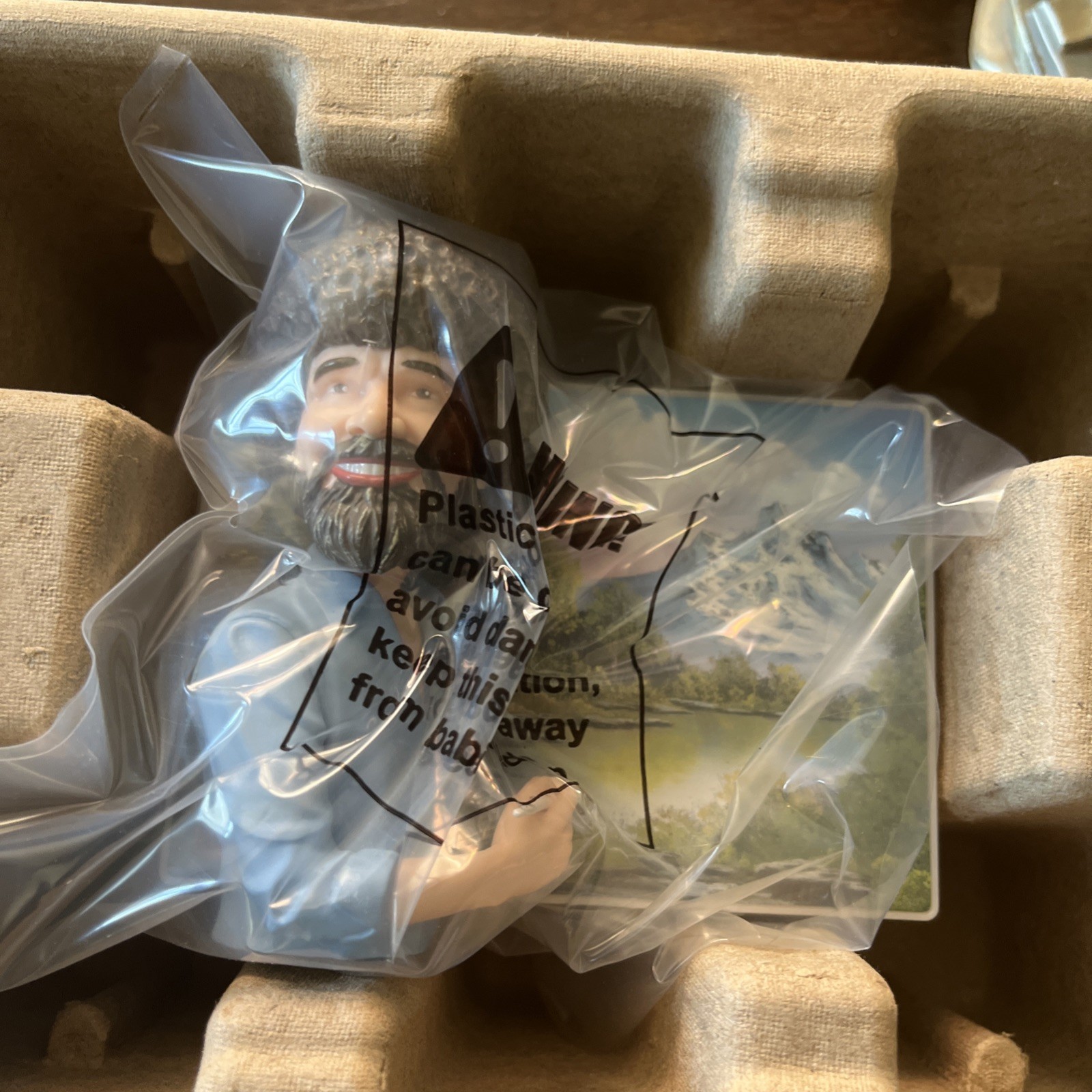 Bob Ross Talking Clapper w/Night Light -Clap On Off -New Open Box