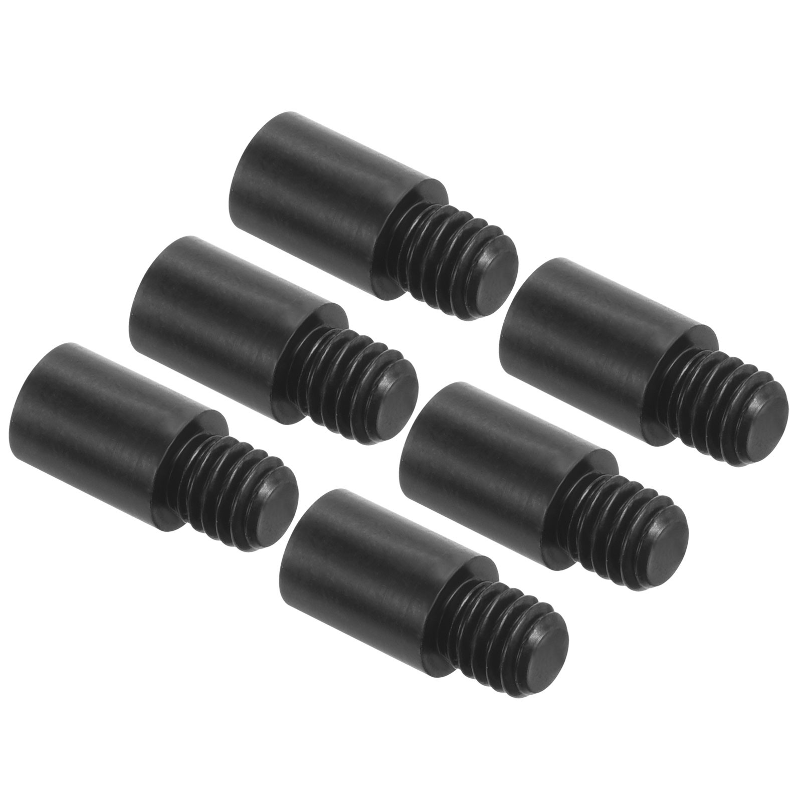 6 Pcs 1.5g Copper Dart Weight Add Accentuator 8.5mm Length, 2BA Thread, Black