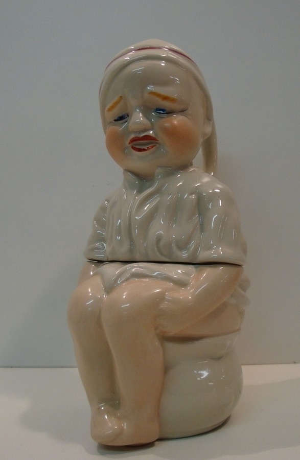 Art Deco Style Box Jewelry Figurine Daughter Art Nouveau Style Porcelain