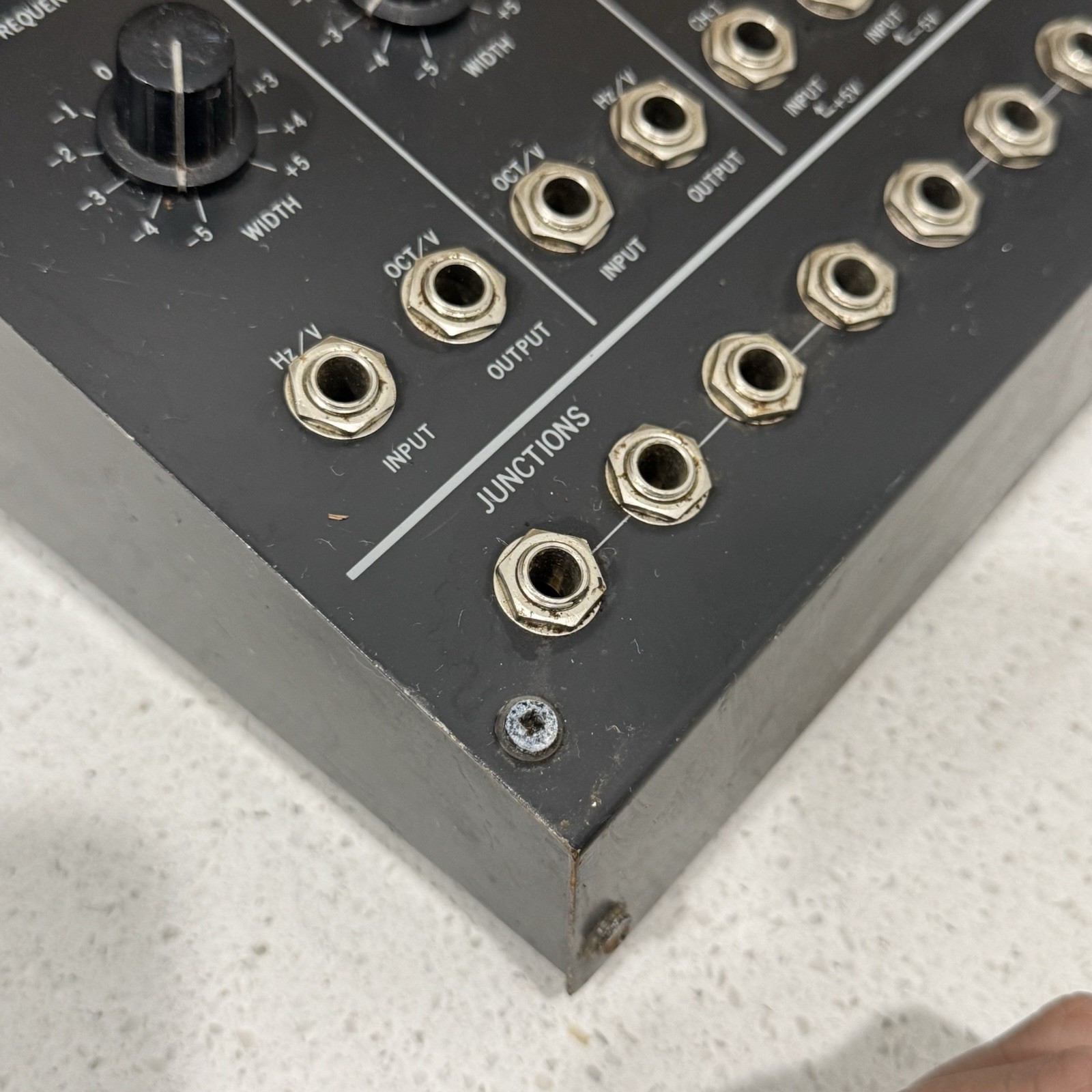 KORG MS-02 Vintage Synthesizer interface MS-Series - Powers On - UNTESTED AS IS