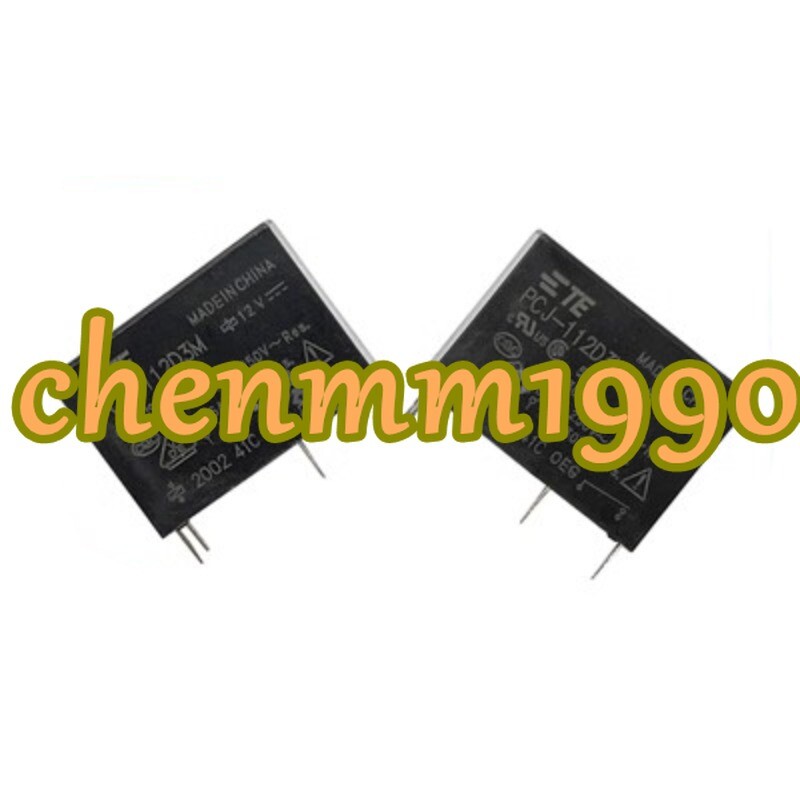 10PC NEW PCJ-112D3M 12VDC 5A TE/ Tyco relay#YT