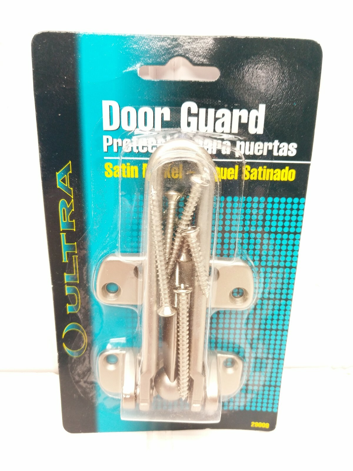 Ultra Hardware 29009 Satin Nickel Swing Bar Door Guard,No 29009