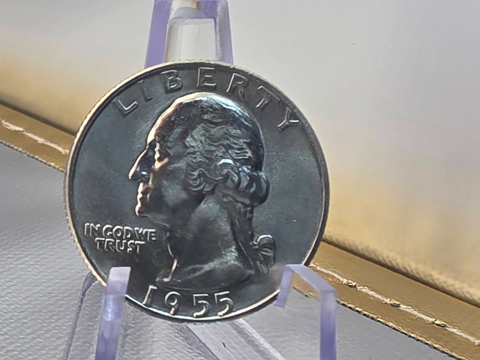 1955-D Washington Quarter Gem BU Silver Better Date Uncirculated 90% Silver