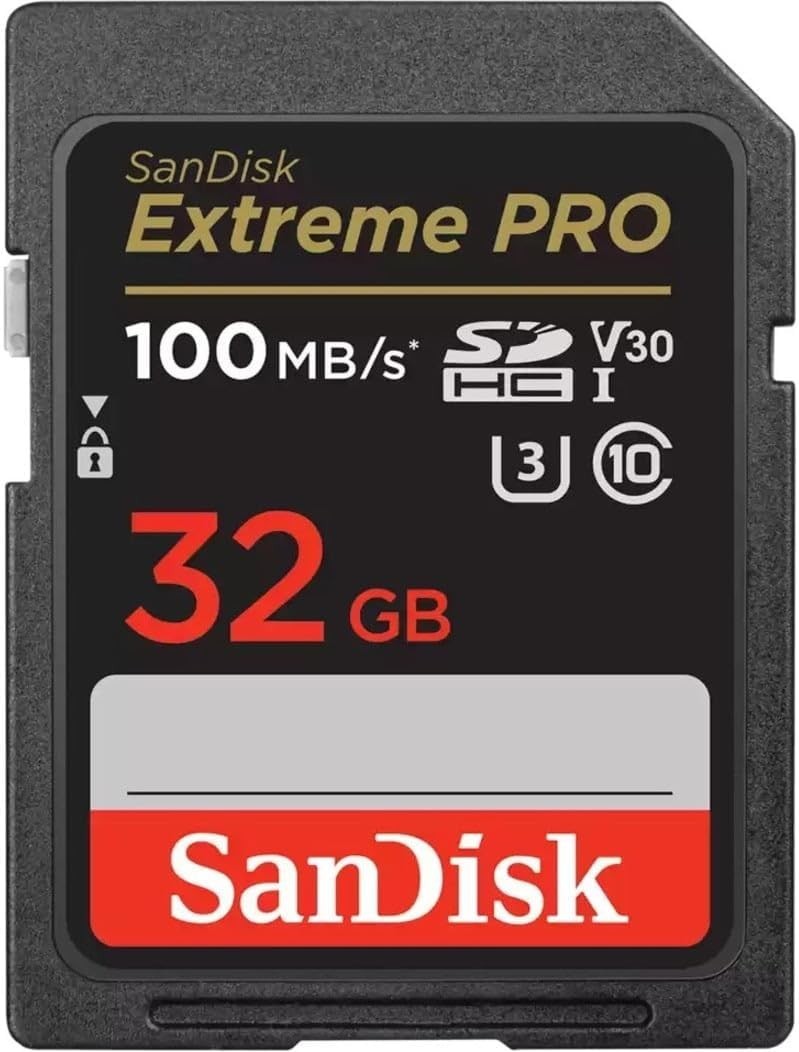 SanDisk Extreme Pro 32GB SDHC UHS-I SD Card SDSDXXG-032G-GN4IN