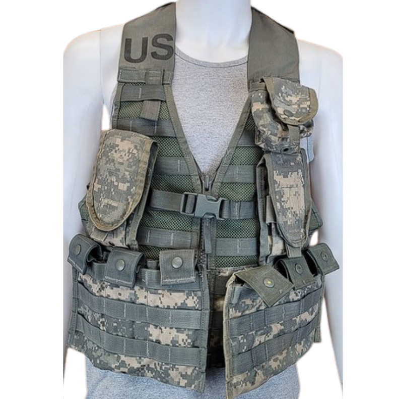 Fighting Load Carrier Combat Vest Kit - ACU MOLLE Complete Set