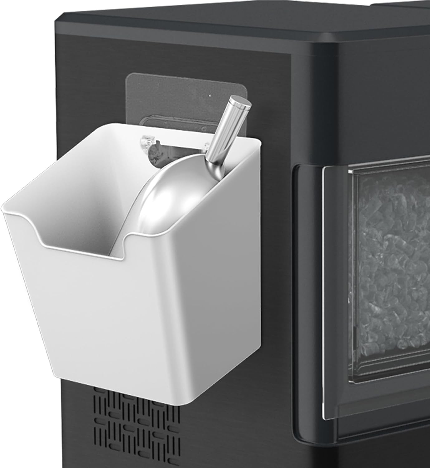 Ice Scoop Holder Ice Machine & Freezer Medium Scoop Holder Fits Countertop Ice