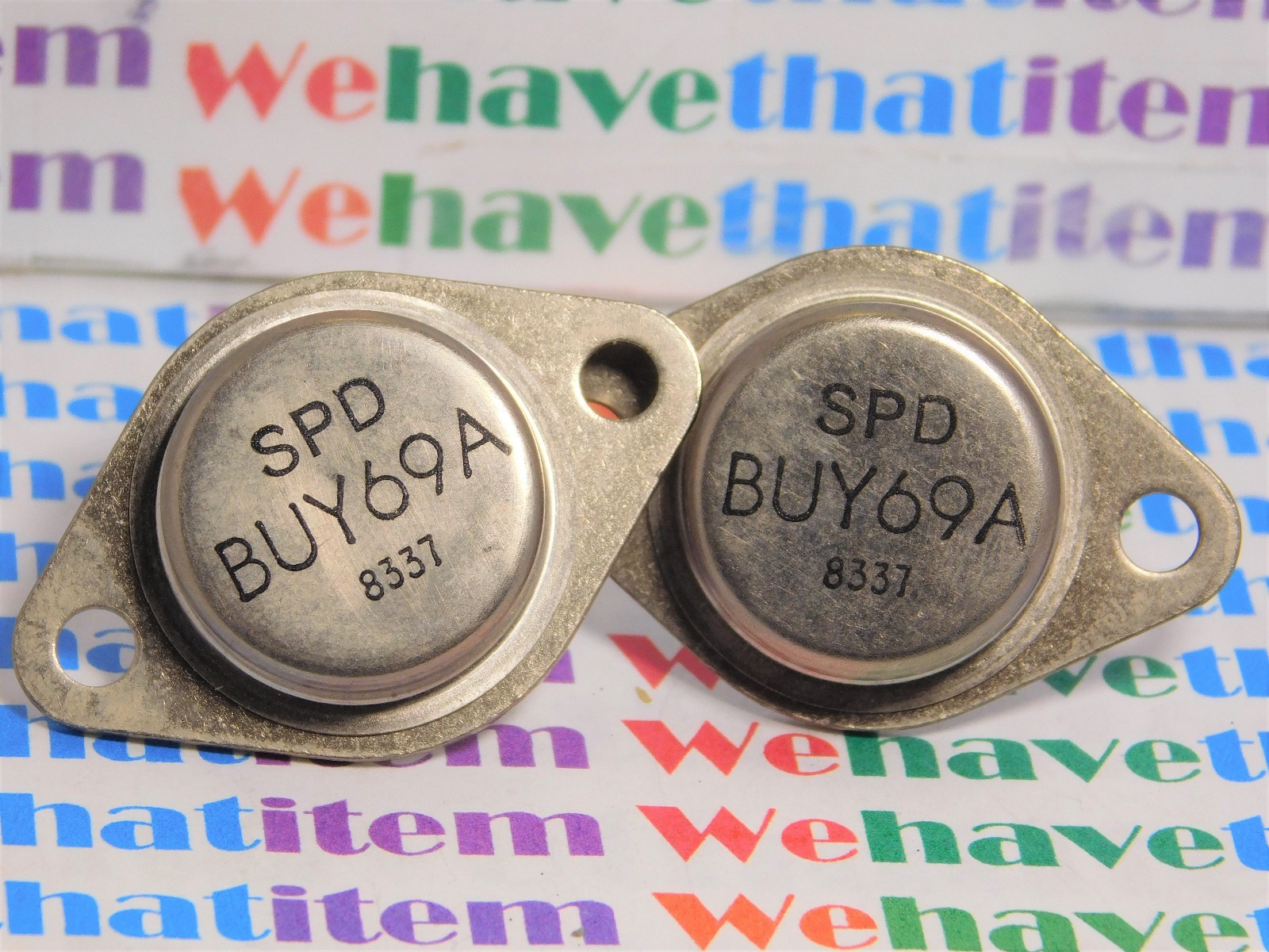 BUY69B / TRANSISTOR / TO3 / 2 PIECES (QZTY)