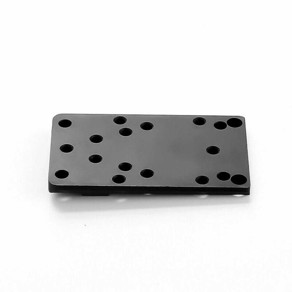 For Glock Universal Optic Mount Red Dot Sight Pistol Rear Sight Plate Base Mount