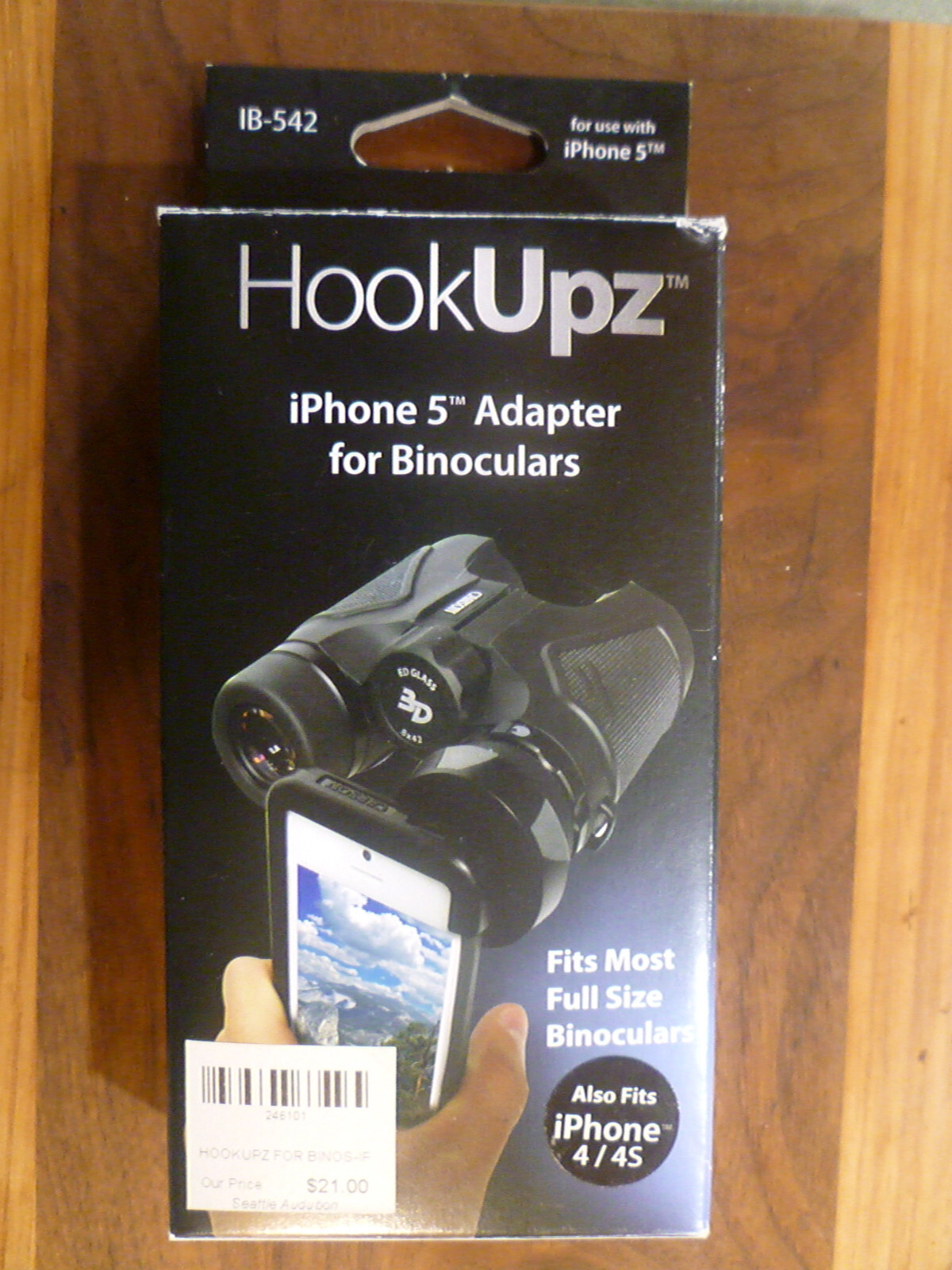 Carson Optical HookUpz iPhone5 Binocular Adapter NIB