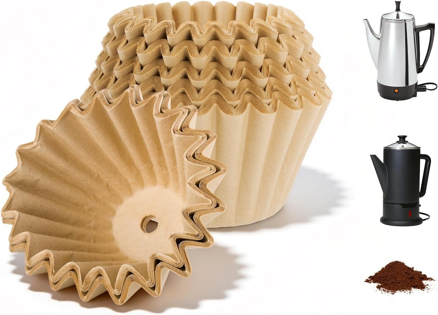 Percolator Coffee Filters Compatible with Presto Coffee Pot Electric 12 Cup |