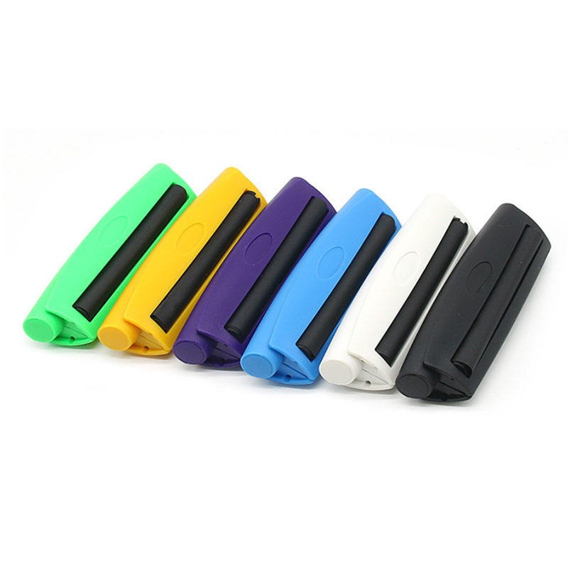 White 110mm Manual Herbs Roller – Cigarette Rolling Machine Color White**