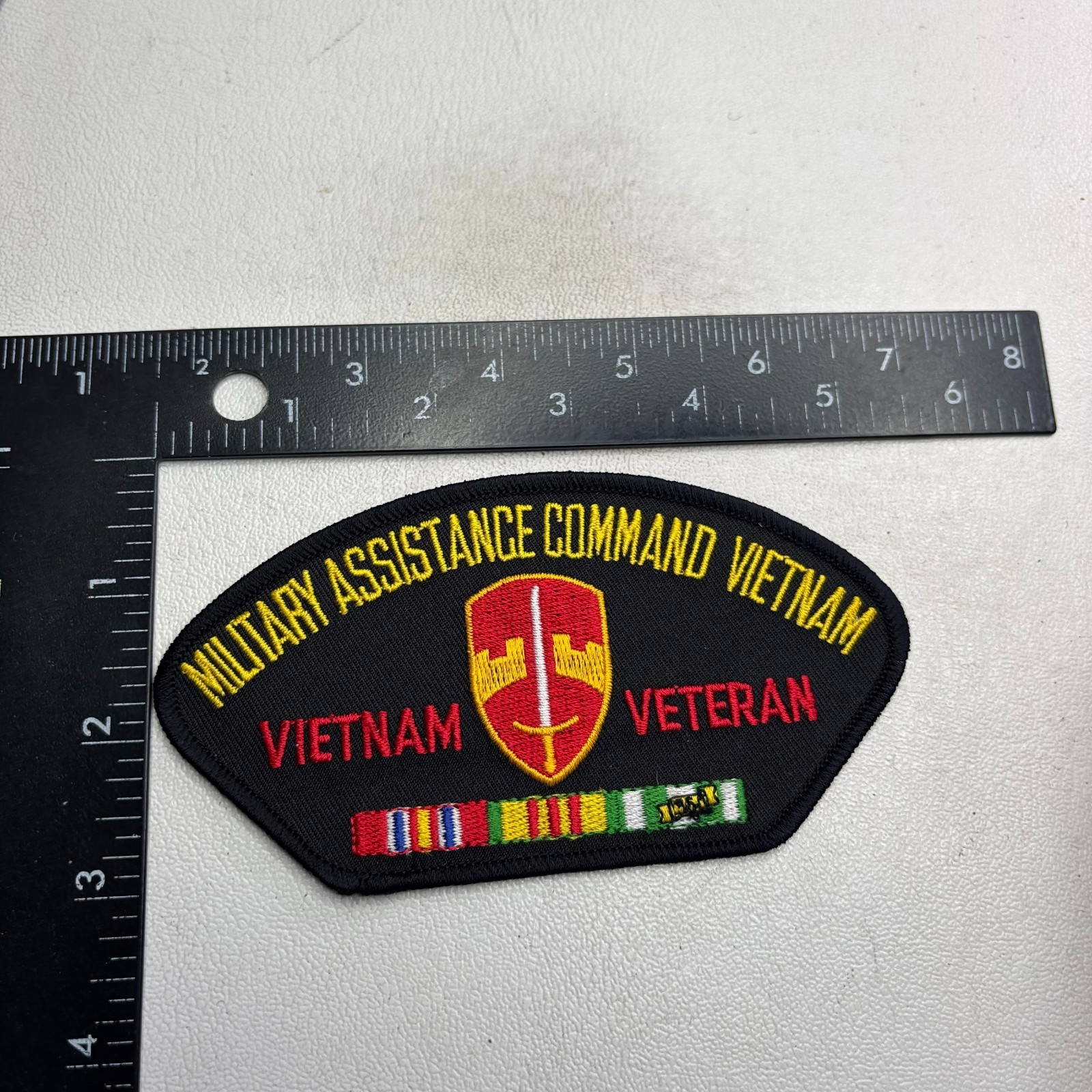 Military US Army MILITARY ASSISTANCE COMMAND VIETNAM VIETNAM VETERAN Patch 62X9
