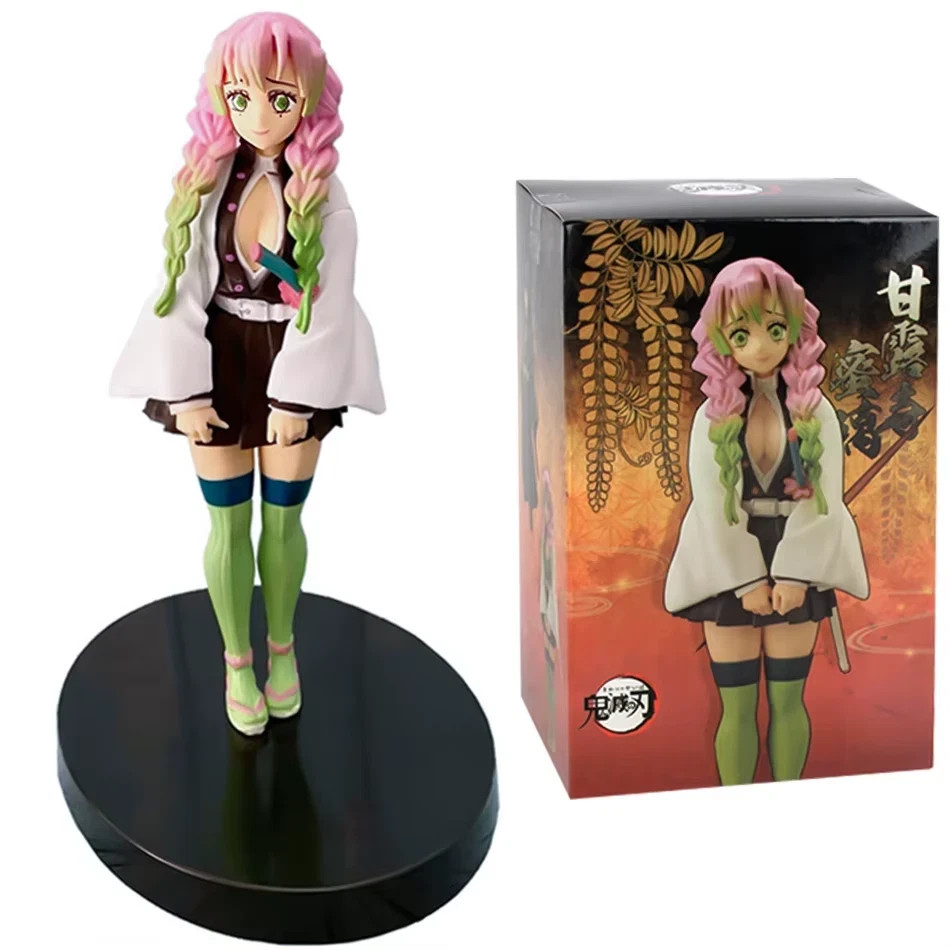Demon Slayer Kimetsu no Yaiba Love Hashira Kanroji Mitsuri 7" Action Figure Toy