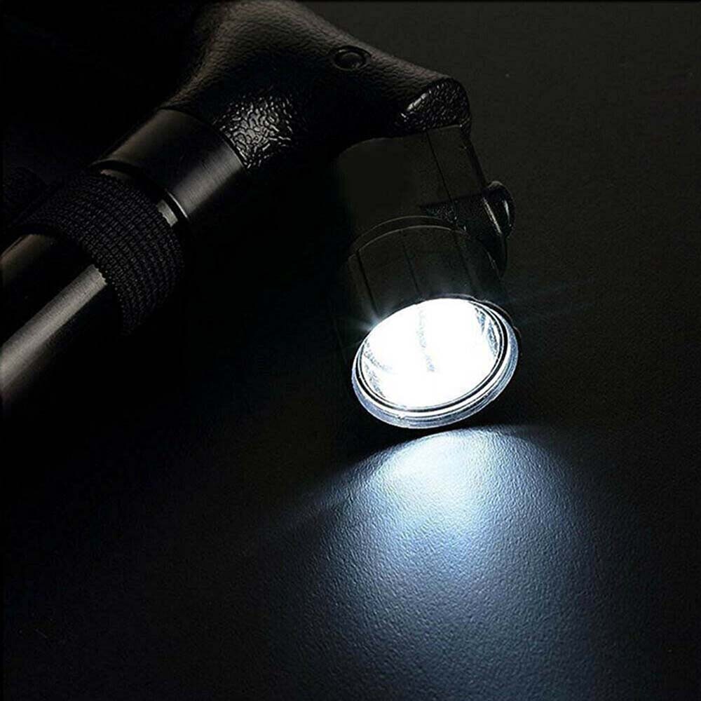 Adjustable Walking Cane With LED Light Foldable Walking Stick Hiking Climbing