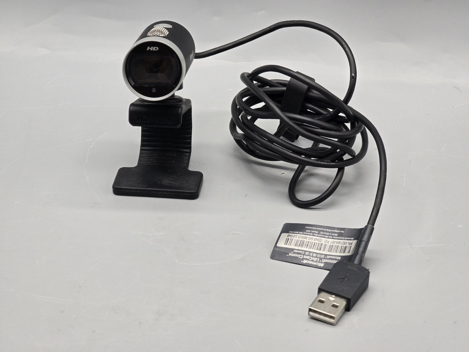 Microsoft LifeCam Cinema 720p HD Wide Screen Camera Webcam Model 1393 Tested