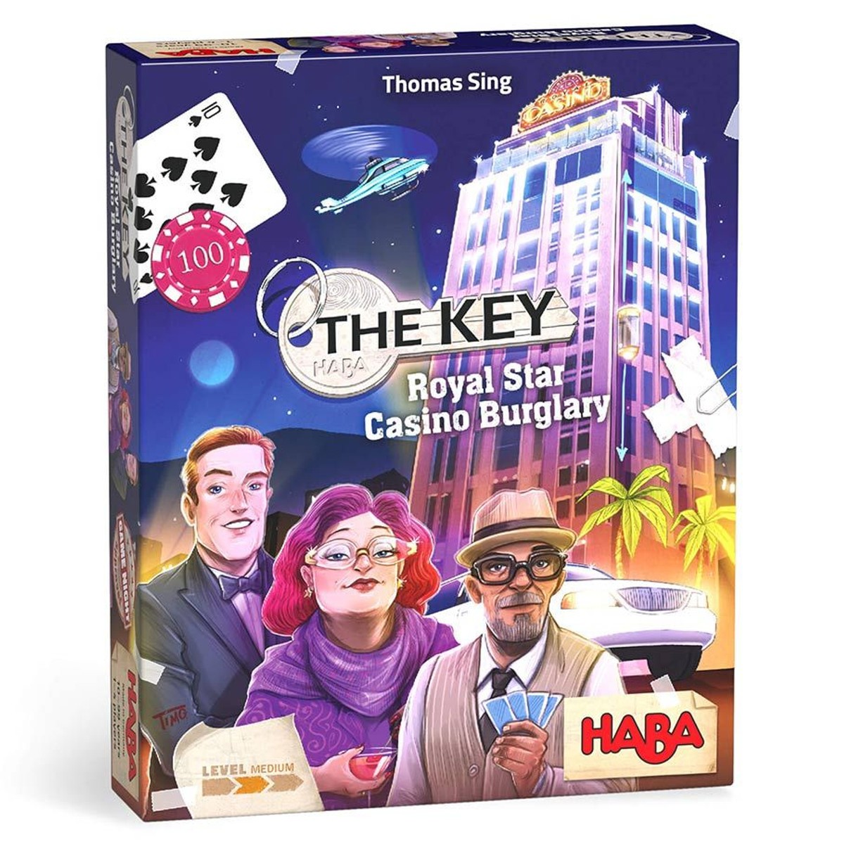 HAB306849 Haba USA The Key: Royal Star Casino Burglary