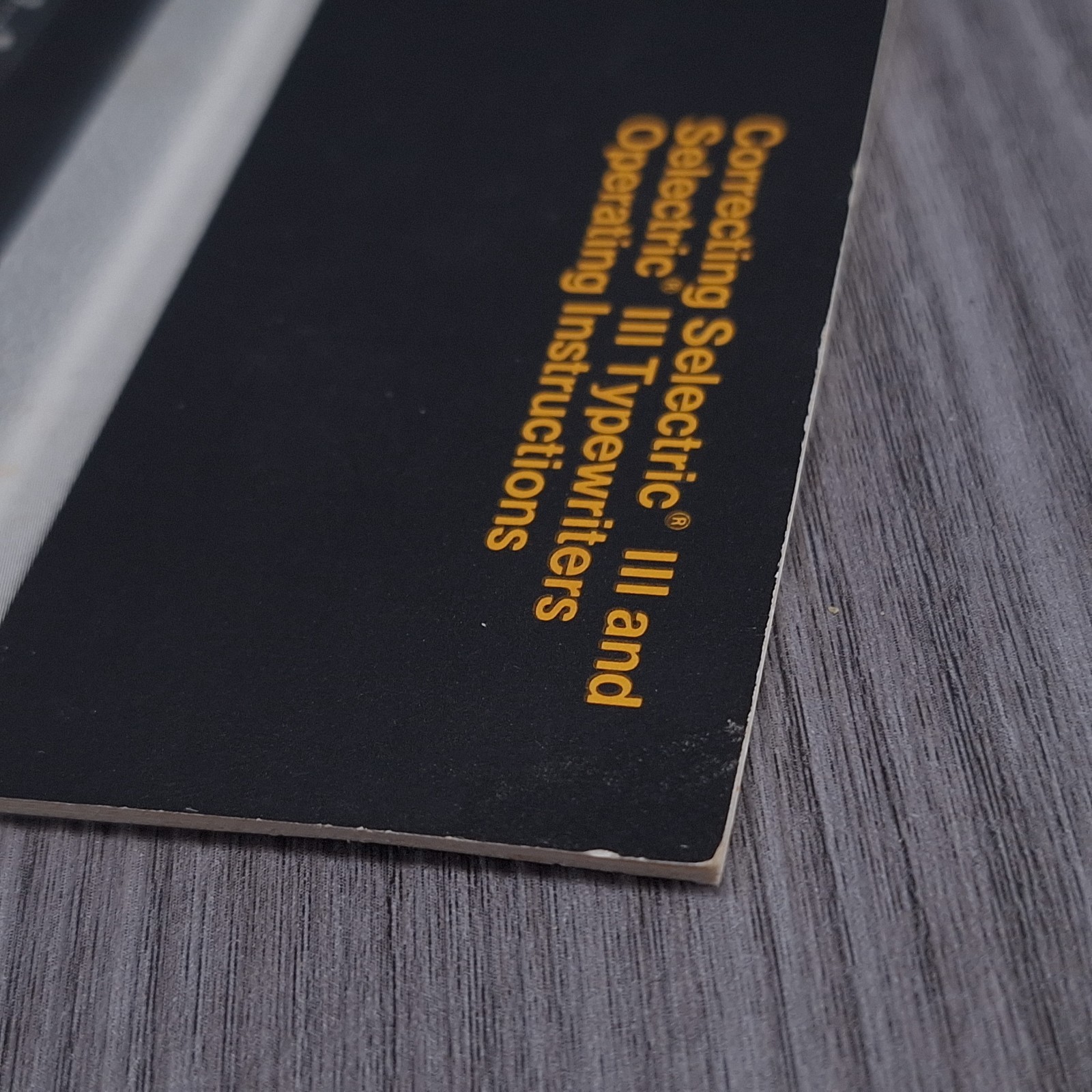 Vtg IBM Correcting Selectric 3 Typerwriters Operating Instructions Manual