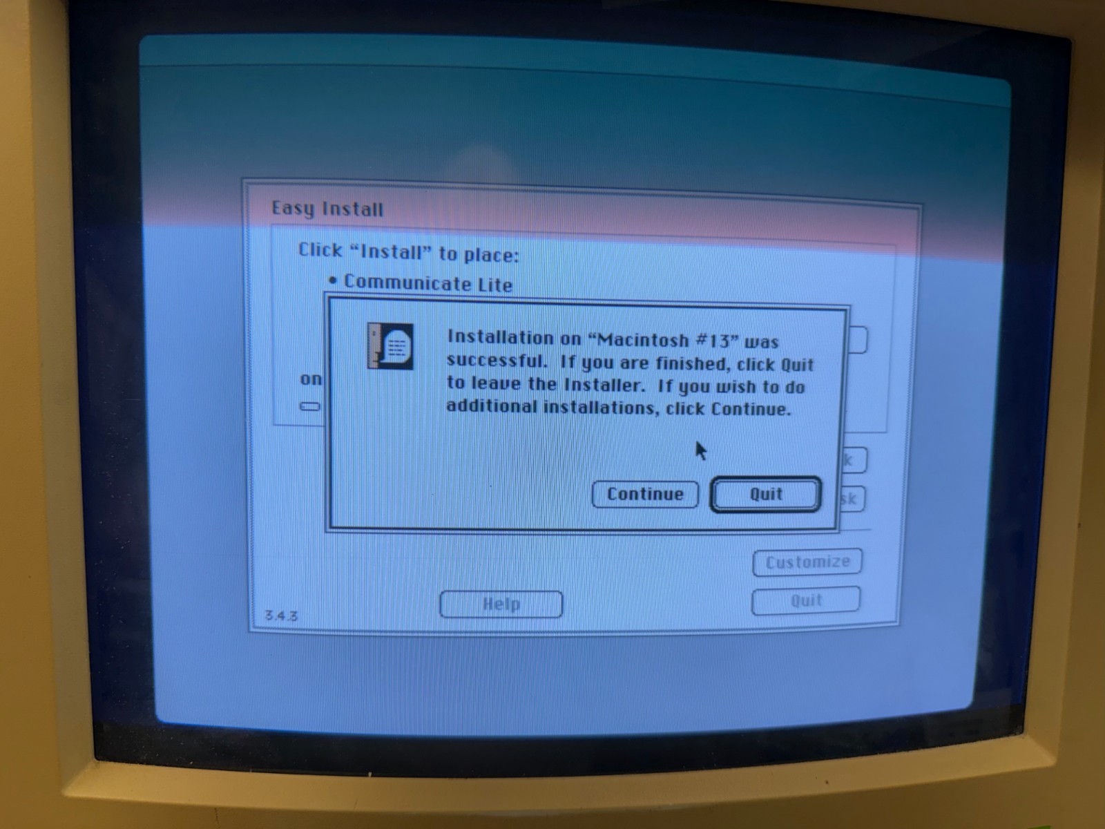 Vintage Macintosh software : QUICK LINK II / COMMUNICATE LITE 3-1/2 disks