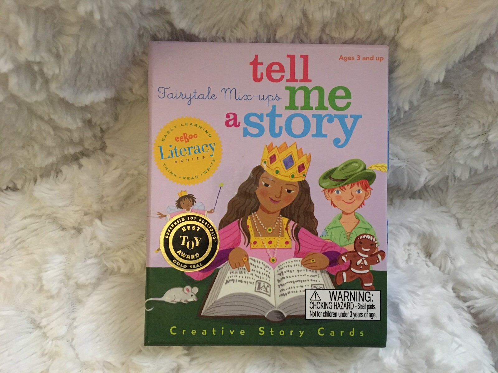 eeBoo Fairytale Mix-ups, Tell Me A Story Creative Cards, 3+, Best Toy Award! EUC