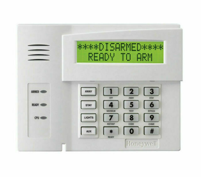 Honeywell 6160 Security Ademco Alpha Display Keypad - White FREE SHIPPING!