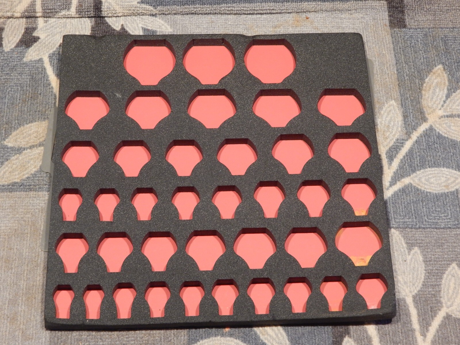 Snap On Foam Tray Holder Organizer For 39Pc 1/2" Drive SAE Metric Crowfoot Set 2