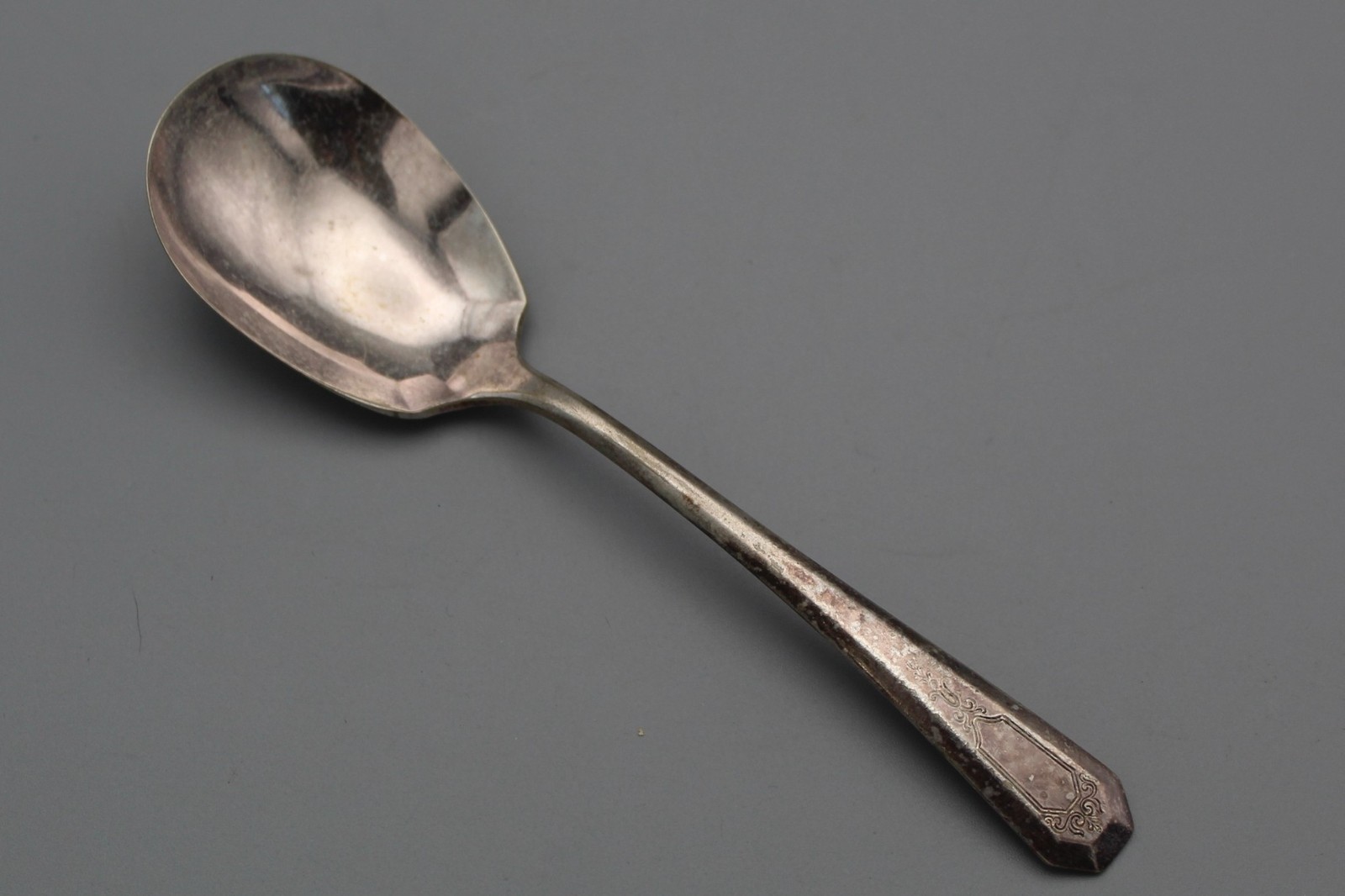 Wm Rogers & Son AA La France Sugar Spoon – 6" – Silverplate – Very Good