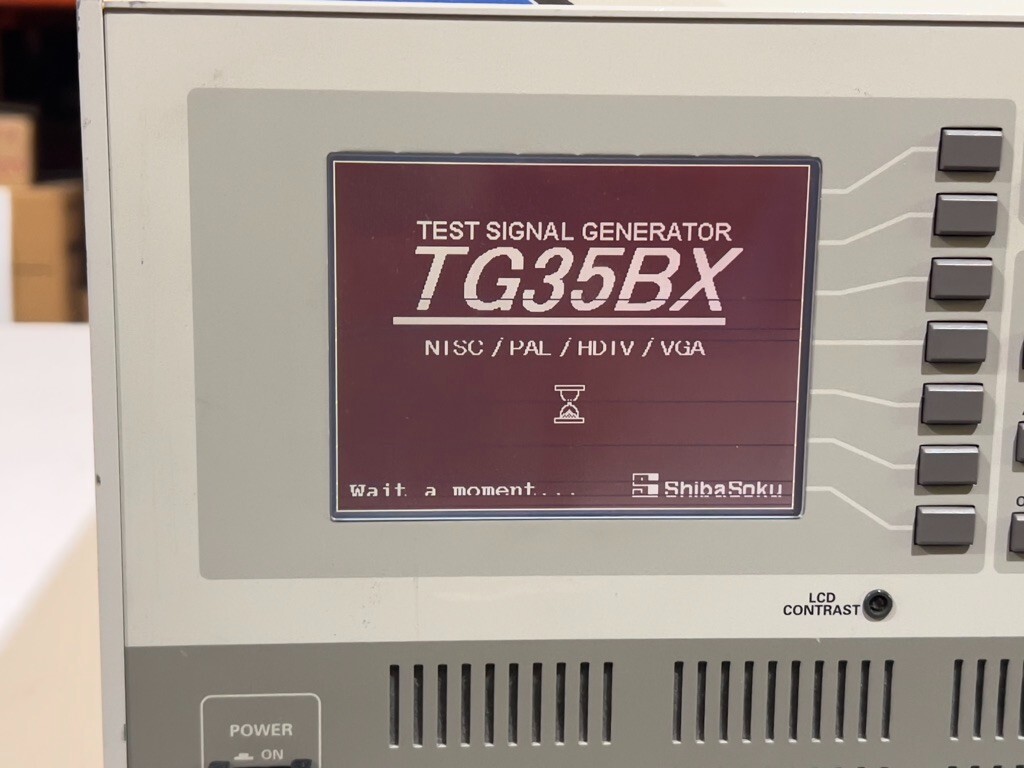 ShibaSoku TG35BX Digital Test Signal Generator - NTSC / PAL / HDTV / VGA - Video